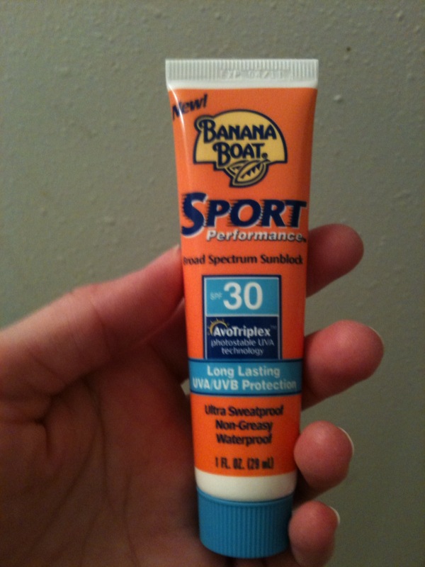 sunscreen