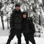 Snowshoeing on Bachelor