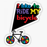 work.6300538.2.sticker,220x200-pad,220x200,f8f8f8.i-like-to-ride-my-bicycle-v1