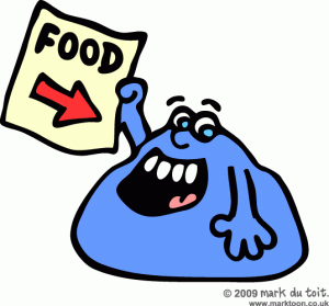 clipart-blob-hungry-with-food-sign